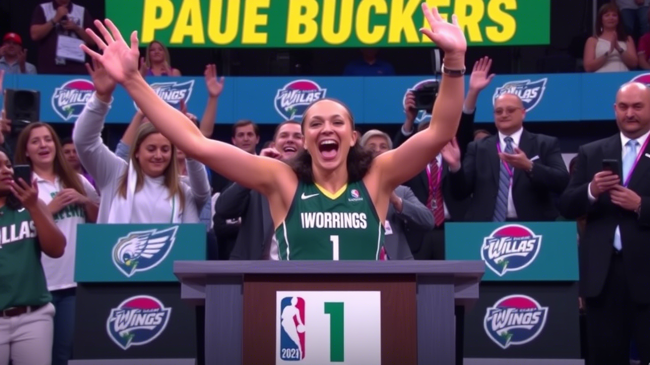 WNBA Draft 2025: Paige Bueckers Goes No. 1 to Dallas Wings in Star-Studded First Round