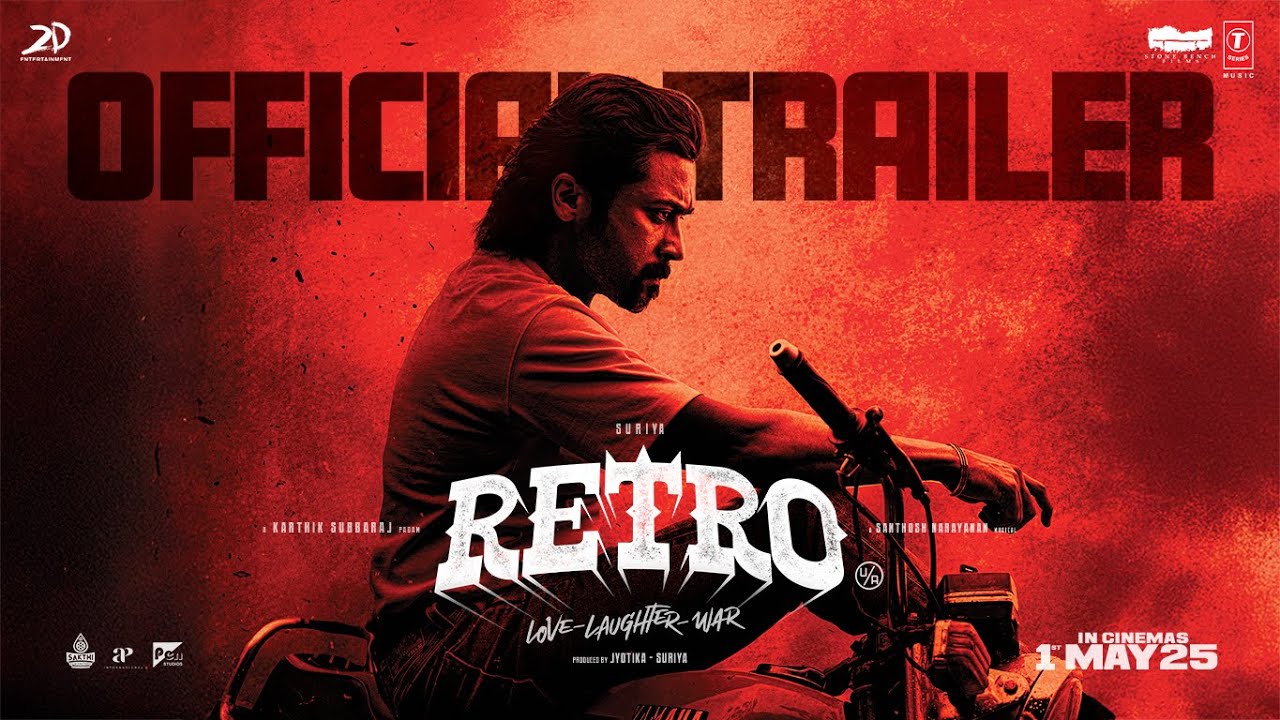 Retro Movie Review & Live Release Buzz: Suriya’s Electrifying Title Card Gets a Roaring Response!